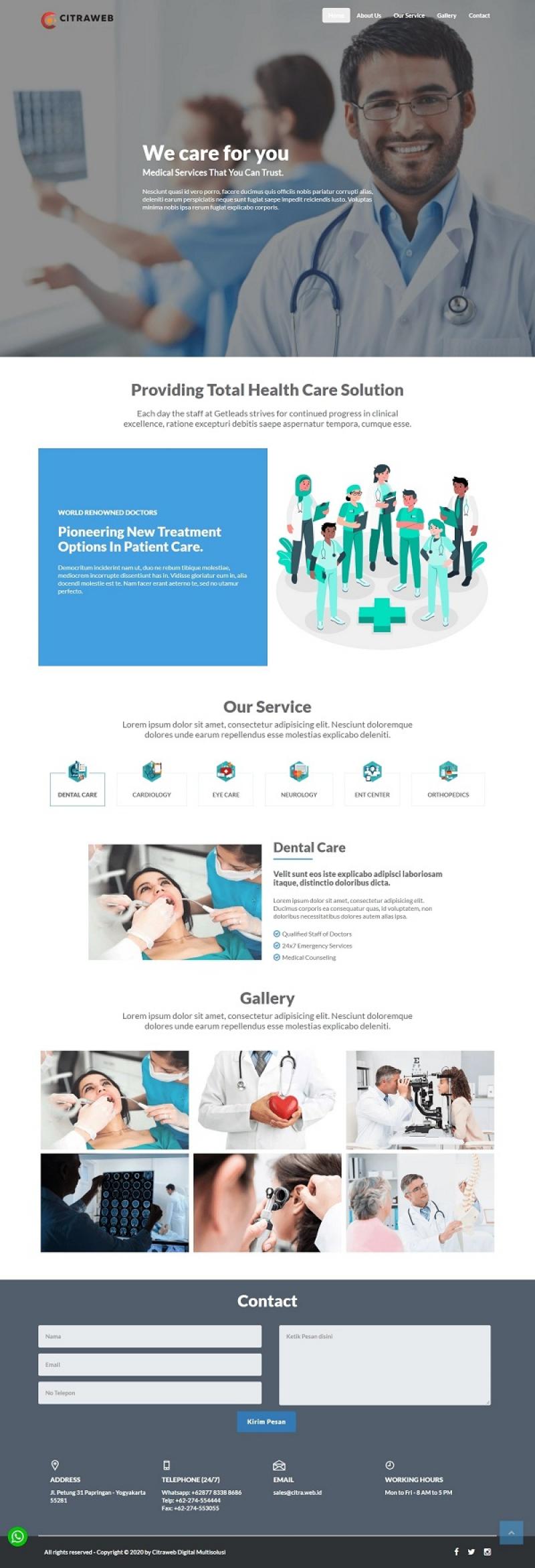 12 - LANDING PAGE - HEALTHCARE